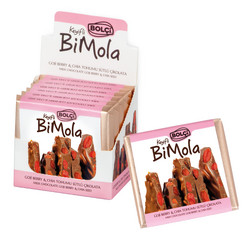 Продуктови Категории Шоколади Bolci BiMola Mлечен шоколад с годжи бери и чиа 70гр. 